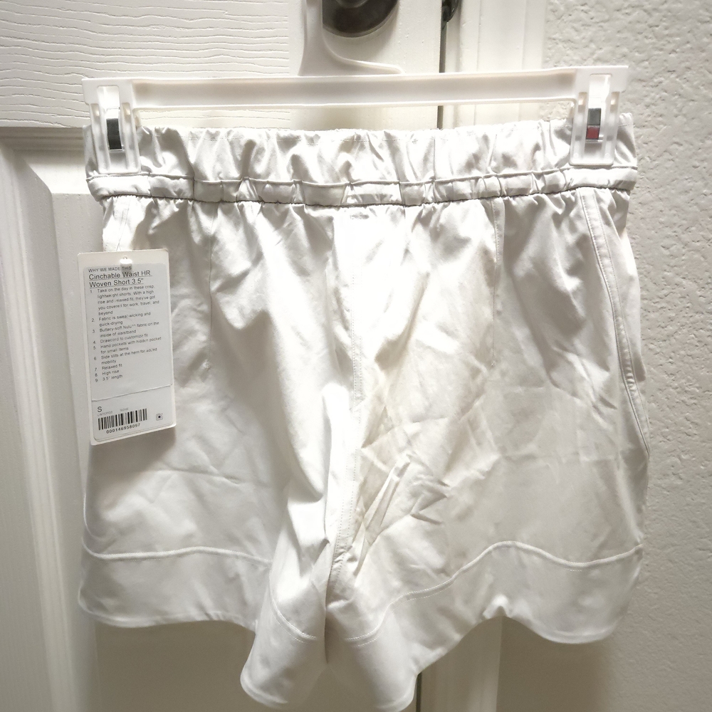 (BUNDLE!) (2) Pairs Of Lululemon Cinchable Waist High Rise Shorts Size S